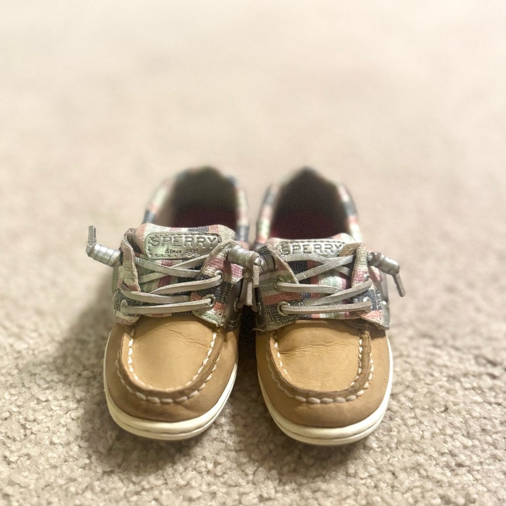 Sperry Shoresider Jr Boat Shoe - Toddler Girl
